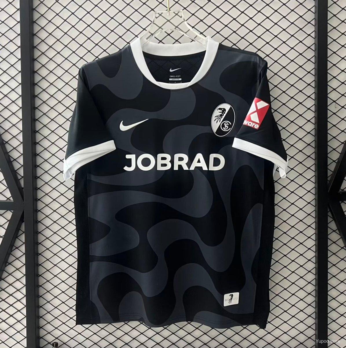 Camiseta de fútbol Freiburg 2025/26 VISITANTE MANGA CORTA VERSION FAN